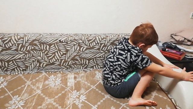Учимся делать кувырок вперёд!
