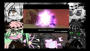 ??Monster School React to " Ender Wish " by Rainimator??//Gacha Minecraft