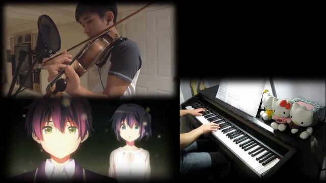Chuunibyou - Surechigau Kokoro to Kokoro (Violin and Piano w/ Sheet Music) ft. BaddyDan89 смотреть онлайн