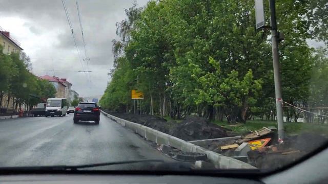 Мурманск, первый летний день по Мурмански.