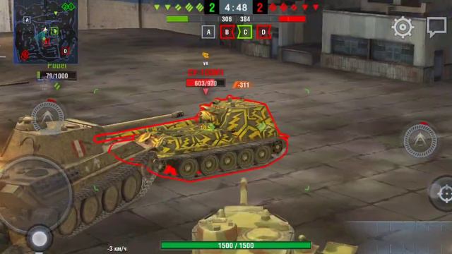 Первое видео на канале.По World of Tanks Blits