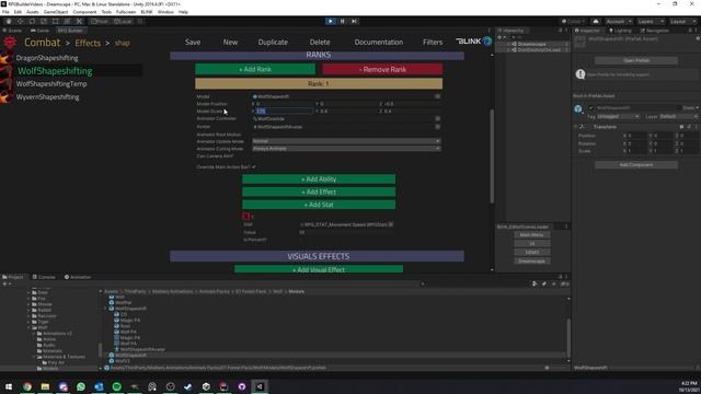 Unity RPG Builder - Shapeshifting