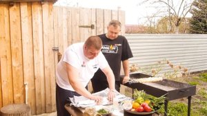 Шашлык для друзей по Кавказски.