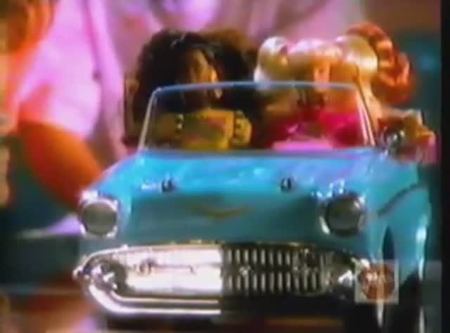 1990 Реклама машины куклы Барби Barbie '57 Chevy commercial