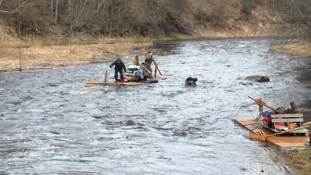 Сплав по Кудеби: падение рулевого за борт, 2017 смотреть онлайн