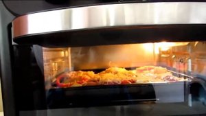 Многофункциональная мини-печь GFGRIL GFAO-500 с функцией Аэрогриля, Шашлычницей и Вертелом для Грил