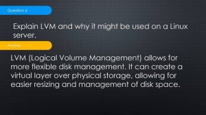 Linux Advanced Questions