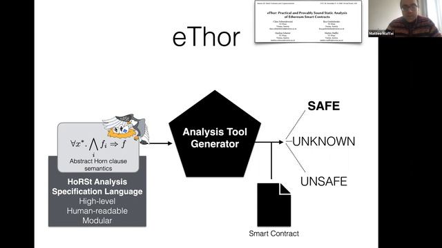 Key Researcher Talk, Static Analysis of Ethereum Smart Contracts, Matteo Maffei смотреть онлайн