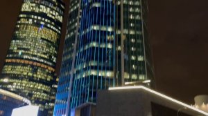 Москва-Сити прогулка ночь 2023
