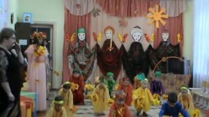 Песня-танец с осенними веточками "Разноцветная осень"