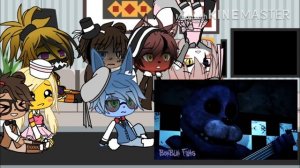 .•~ FNAF Two React To The Bonnie Song ~•.