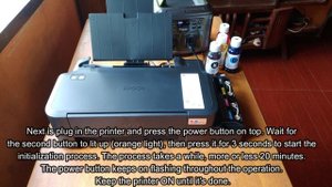 Epson L121 converted to sublimation printer #tutorial #diy