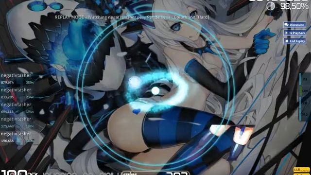 прохождение карты osu:Colorblind смотреть онлайн