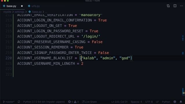 Adding User Registration/Login To Your Wagtail Website