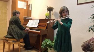Г. Синисало «Три миниатюры» (миниатюра № 1) Минасьянц Александра флейта 7 лет