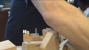 Деревянные стрелы. Сюжет 1. Изготовление древок.