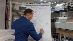ID-диаграмма. Процесс охлаждения воздуха
