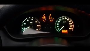 ПЕРЕСВЕТ ПРИБОРНОЙ ПАНЕЛИ RENAULT SCENIC 1.9 DCI. часть 2