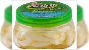 Great product -  Berkley Gulp! Alive! Swimming Mullet Soft Fishing Bait, Pearl White, 6in - Pint 4x