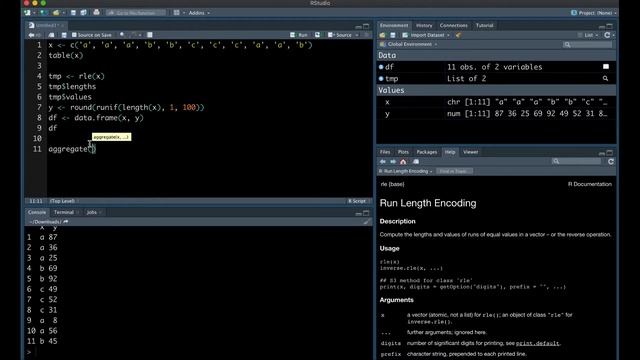 R Tutorial Episode 16 - rle function in R смотреть онлайн