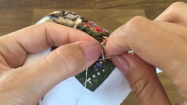 106. Вышивка Крестом. Французский узелок. Как это делаю я смотреть онлайн