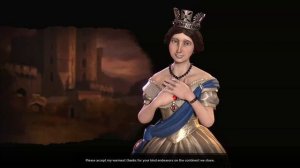 Sid Meier's Civilization VI - Victoria of England Animations