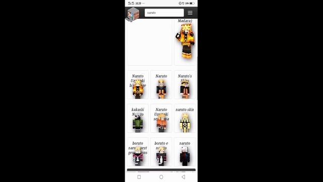 Cara download dan pasang skin naruto - Minecraft PE смотреть онлайн