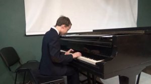 И.С. Бах. Токката ми минор.Черни. Этюд №40 (соч. 299) Исп. Тимофей Харитоненко, 12 лет