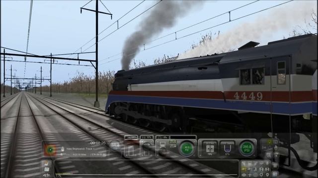 Train Simulator 2014 HD EXCLUSIVE: Southern Pacific 4449 4-8-4 Physics Upgrade (Power Increase) смотреть онлайн