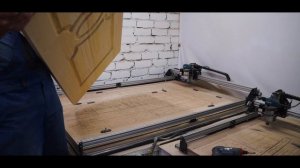 Работа с дверным полотном на станке Start! Savinsname!