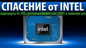 СПАСЕНИЕ от INTEL, видеокарты Xe-HPG, доступный Rocket Lake, DDR5 и снижение цен