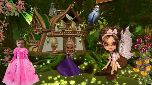 Дорогую внучку поздравляю с днём рождения! С пятилетием. смотреть онлайн