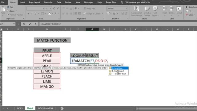 How to Use The Excel Index Match Function смотреть онлайн