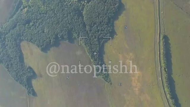 Уничтожение кочующего миномёта ВСУ в приграничной зоне Харьковской области.