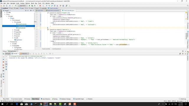 Spring Boot hotswap with Intellij смотреть онлайн