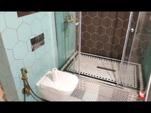 Сборка и Установка Душевой перегородки из СтекЛа в душевую кабину видео