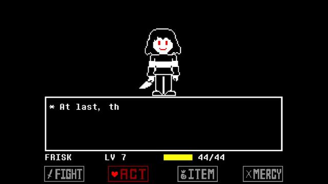Dusttale Chara Fight (Pacifist Route) | Undertale Fangame смотреть онлайн