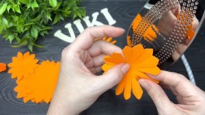 Хризантема из фоамирана Цветы из фоамирана Своими руками