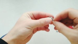 ЦЕПОЧКА ИЗ ПРОВОЛОКИ..