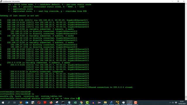 Ansible ad hoc commands to troubleshoot network смотреть онлайн