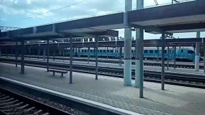 Из окна поезда прибытие в Симферополь!