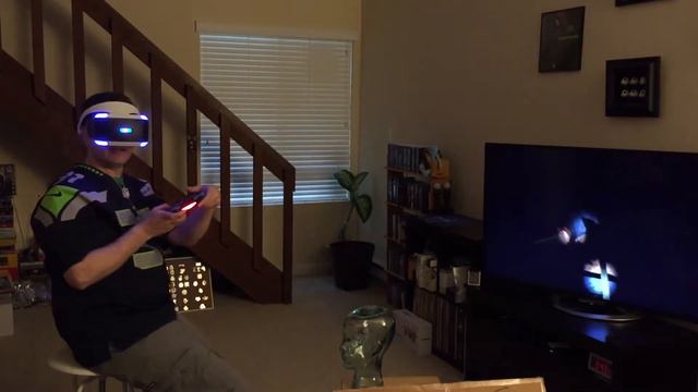 playing Until Dawn: Rush of Blood demo for first time on Playstation VR смотреть онлайн