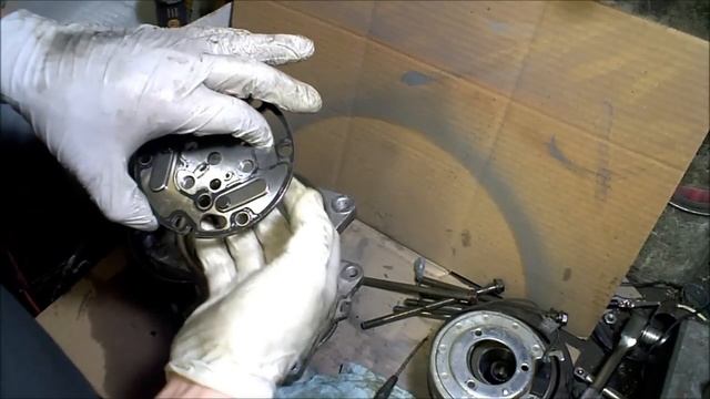 AC compressor take apart How it Works tear down air conditioner смотреть онлайн