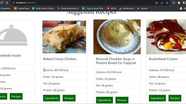 Recipe Generator WebApp using FetchApi | ReactJS ( 2023 ) | Spoonacular API | GeekPrateek