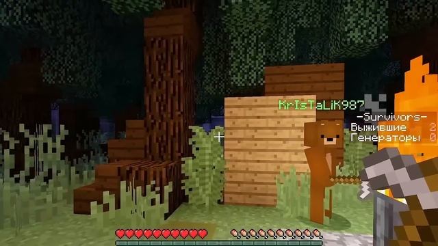 Хагги Вагги охотится на СВИНКУ БУЗЮ и Кузю в Minecraft! смотреть онлайн