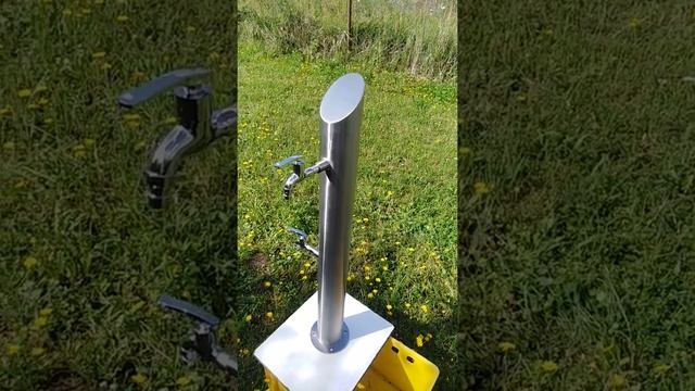 Круглая декоративная колонка для воды смотреть онлайн