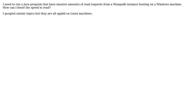 Databases: How to configure maximum number of connections of MongoDB server on Windows? смотреть онлайн