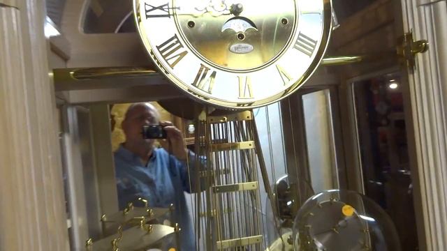 RIDGEWAY MODERN STYLE GRANDFATHER CLOCK смотреть онлайн