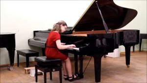 Горячева Ангелина,  13 лет \  Ф. Лист. Венгерская рапсодия № 8