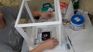 Мега Новогодний Фонарь/Переделка с магазина Фикс Прайс/Фонарь из фоторамок А4